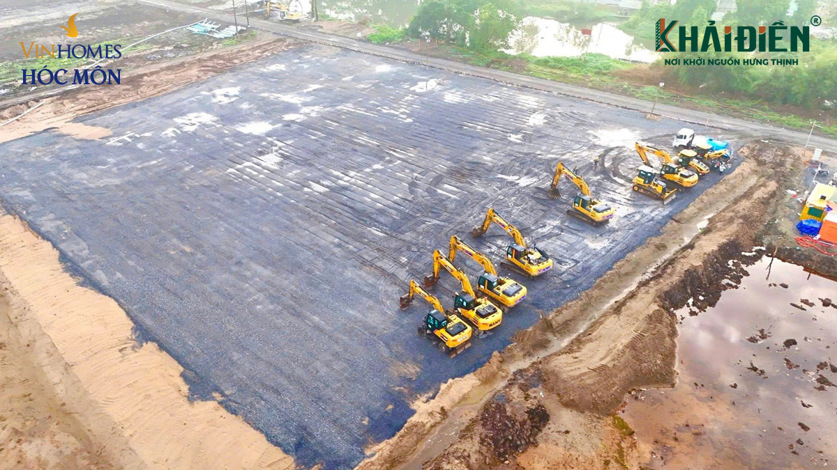 Hình thực tế triển khai Vinhomes Hóc Môn