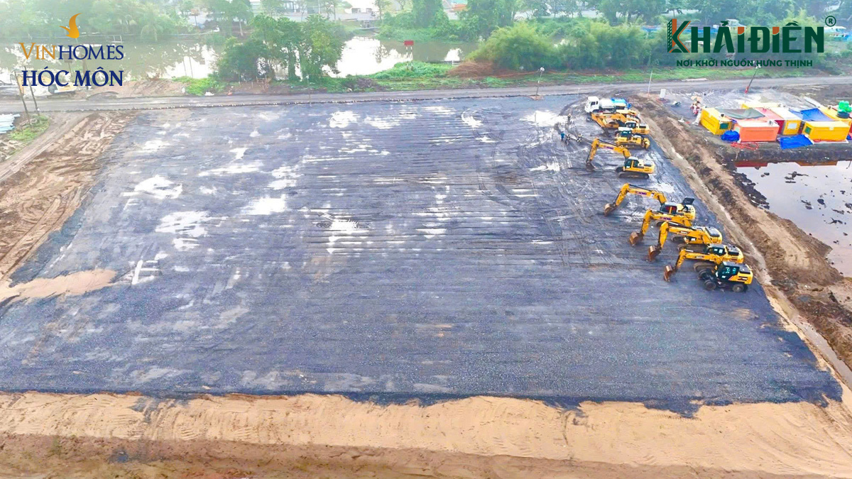 Hình thực tế triển khai Vinhomes Hóc Môn