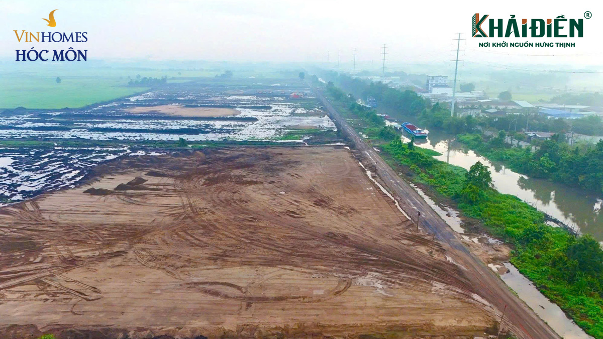 Hình thực tế triển khai Vinhomes Hóc Môn