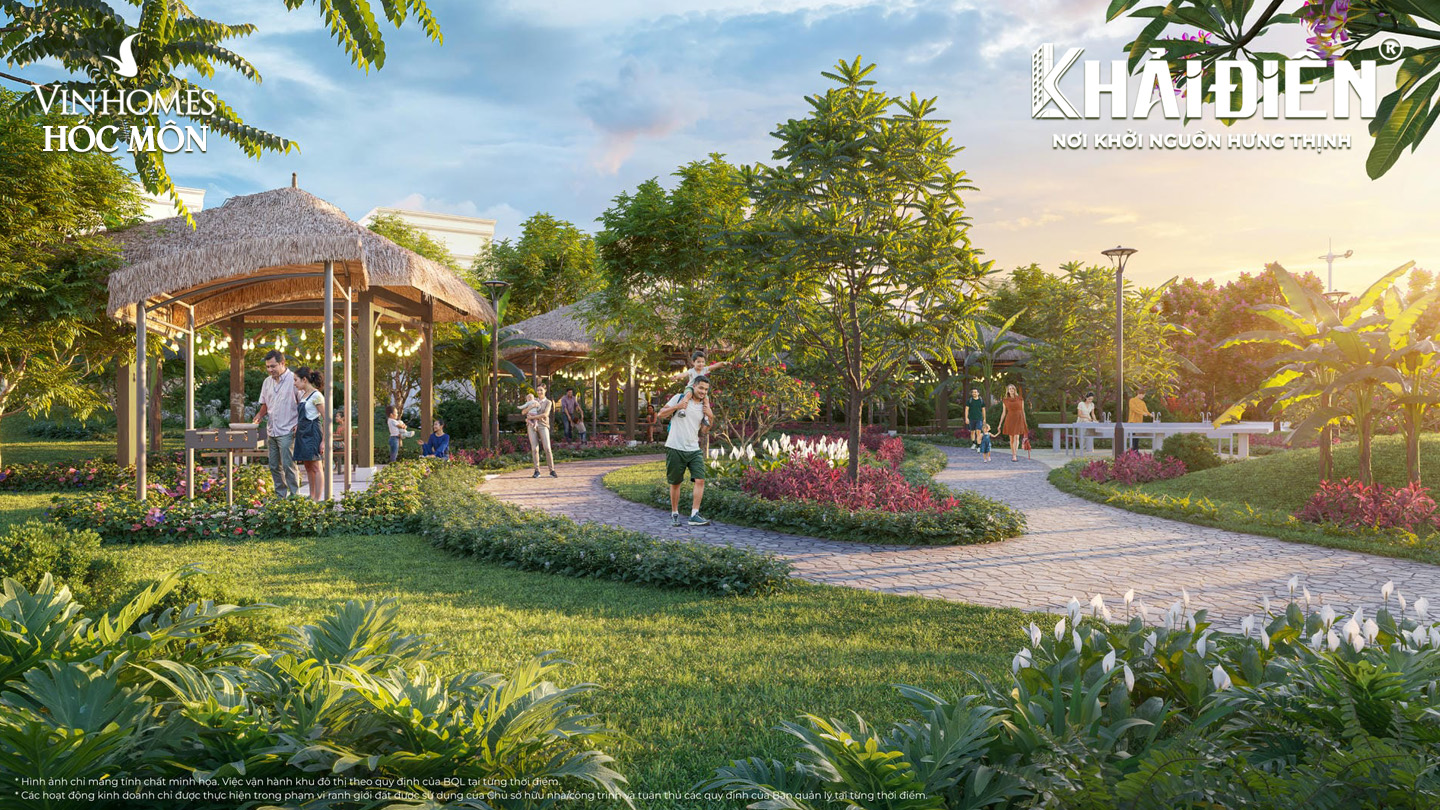 Tiện ích nội khu Vinhomes Hóc Môn