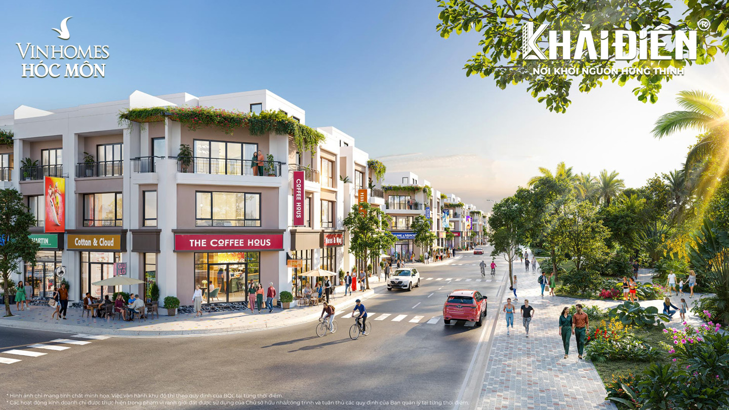 Tiện ích nội khu Vinhomes Hóc Môn